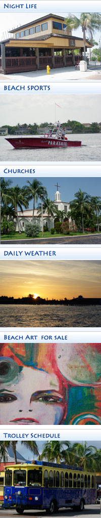 Fort Myers Beach Resorts, Beach Sports, Surf Shops, Daily Weather