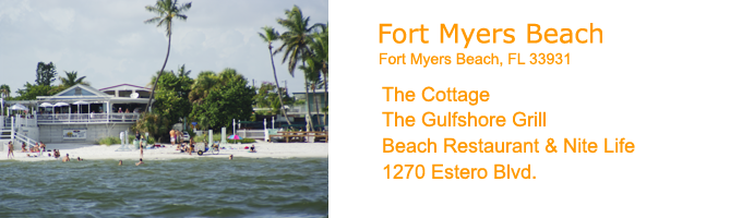 Fort Myers Beach Bars - Gulfshore Grill The Cottage