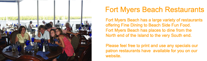 Fort Myers Beach Restaurants
